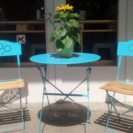 Die Palette am Vorgartenmarkt im Stuwerviertel - Bioladen