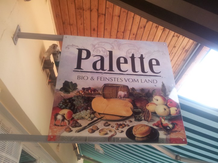 Die Palette am Vorgartenmarkt im Stuwerviertel - Bioladen